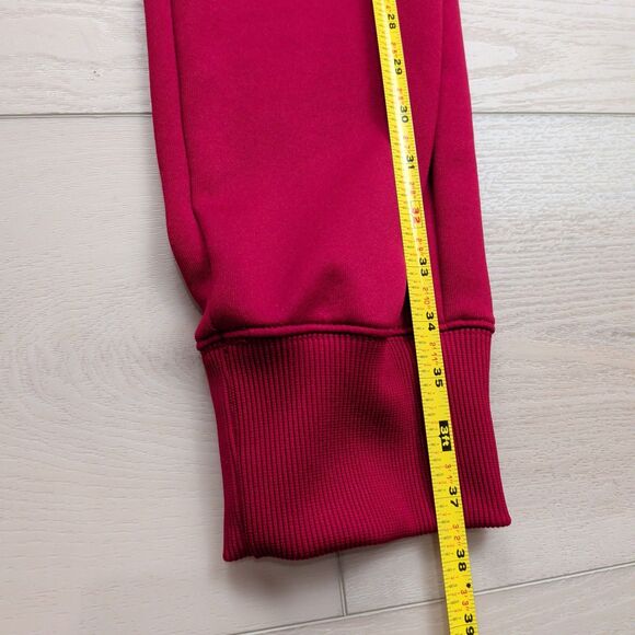 Nike Sportswear Joggers Womens M Polyknit Cuff Red White Athleisure Retro - Picture 8 of 10